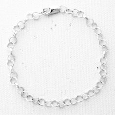 Charm Bracelet, medium Rolo