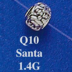 Santa Spacer Bead