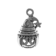 Jack-O-Lantern w/ Wizard Hat