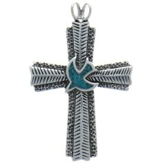 Cross w/ Inlay Dove