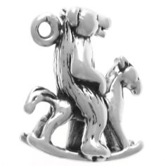 Bear on Rocking Horse 