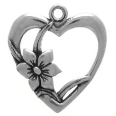 Heart with Flower
