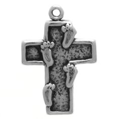 Cross with Footprints
