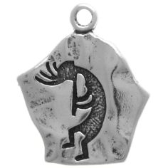 Kokopelli on Petroglyph, Pendant