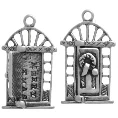Door with Wreath