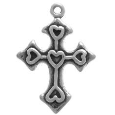 Cross with Hearts