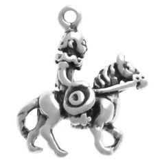 Rodeo Clown on Horse