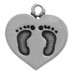 Heart w/ Baby Feet