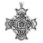 Maltese Cross with Roses