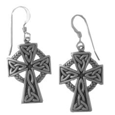 Celtic Cross Earrings