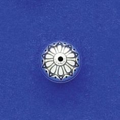 12mm Flower Round Bead