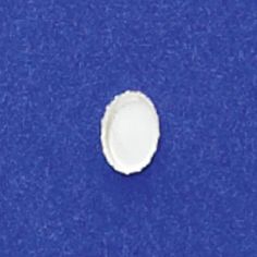 4X6mm Oval Bezel Cup Serrated