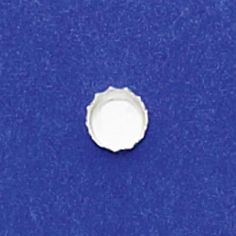 5mm Round Bezel Cup Serrated