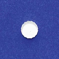 6mm Round Bezel Cup Serrated