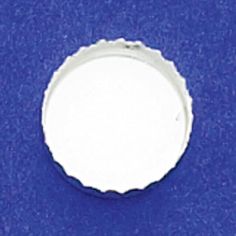 12mm Round Bezel Cup Serrated