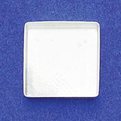 16mm Square Bezel Cup Plain