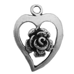 Heart with Rose, Left