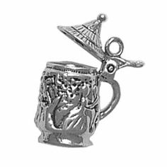 Beer Stein Charm movable
