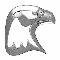 Eagle Head (pierced)