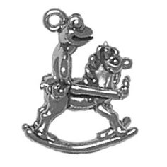 Frog on Rocking Horse