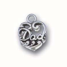 Filigree Heart with Dad