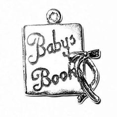 Baby Book Charm