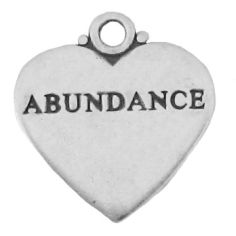 Abundance Heart Charm