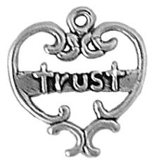 Filigree Heart w/ Trust