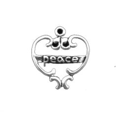 Filigree Heart w/ Peace