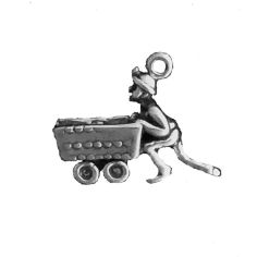 Miner w/ Coal Cart