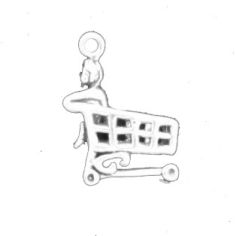 Shopping Cart w/ Child
