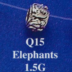 Elephants Spacer Bead