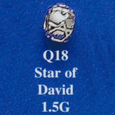 Star of David Spacer Bead