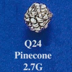 Pinecone Spacer Bead