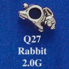 Rabbit Spacer Bead