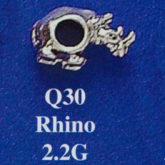 Rhino Spacer Bead