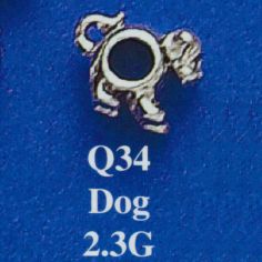 Dog Spacer Bead
