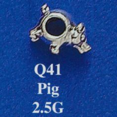 Pig Spacer Bead