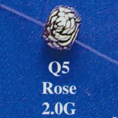 Rose Spacer Bead