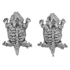 Horned Toad Earrings