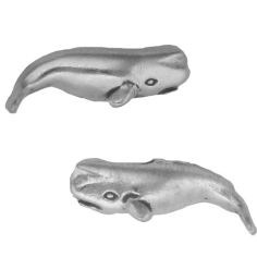 Sperm Whale Earrings