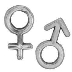 Male-Female Earrings