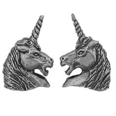 Unicorn Head Earrings